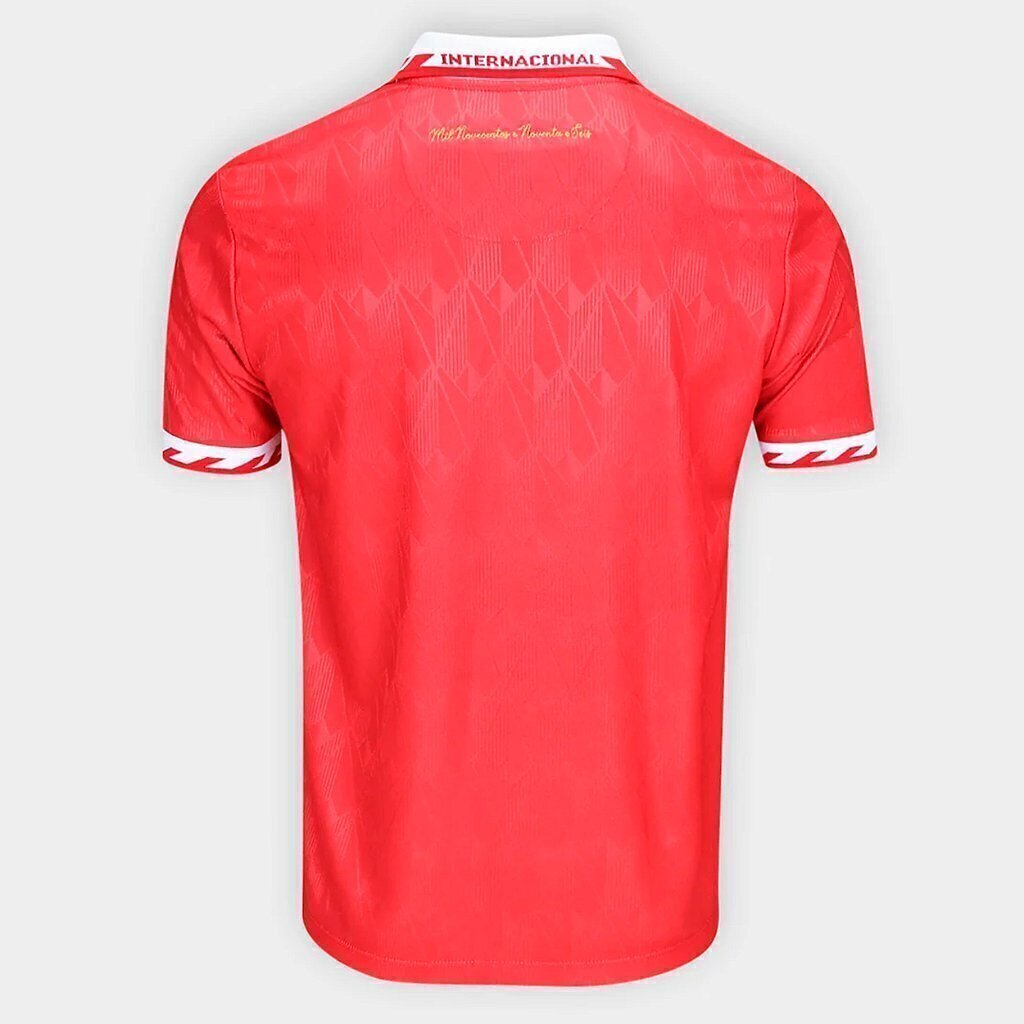 Camiseta Internacional 1996 Vermelha Curta