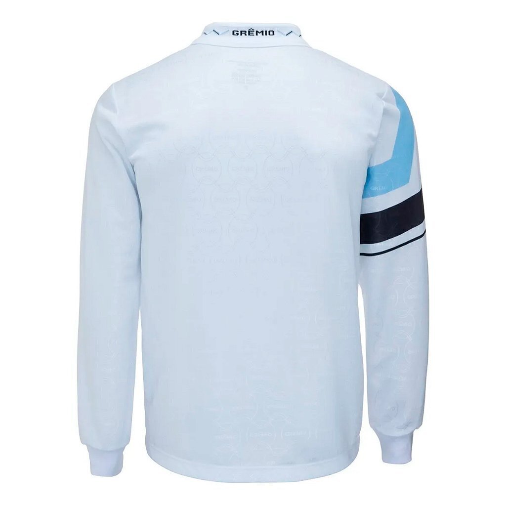 Camiseta Grêmio Libertadores 1995 Branca Manga Longa