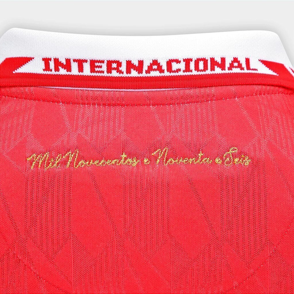 Camiseta Internacional 1996 Vermelha Curta