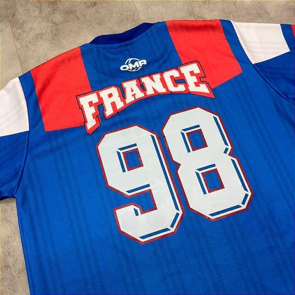 Camiseta Oversized França 1998