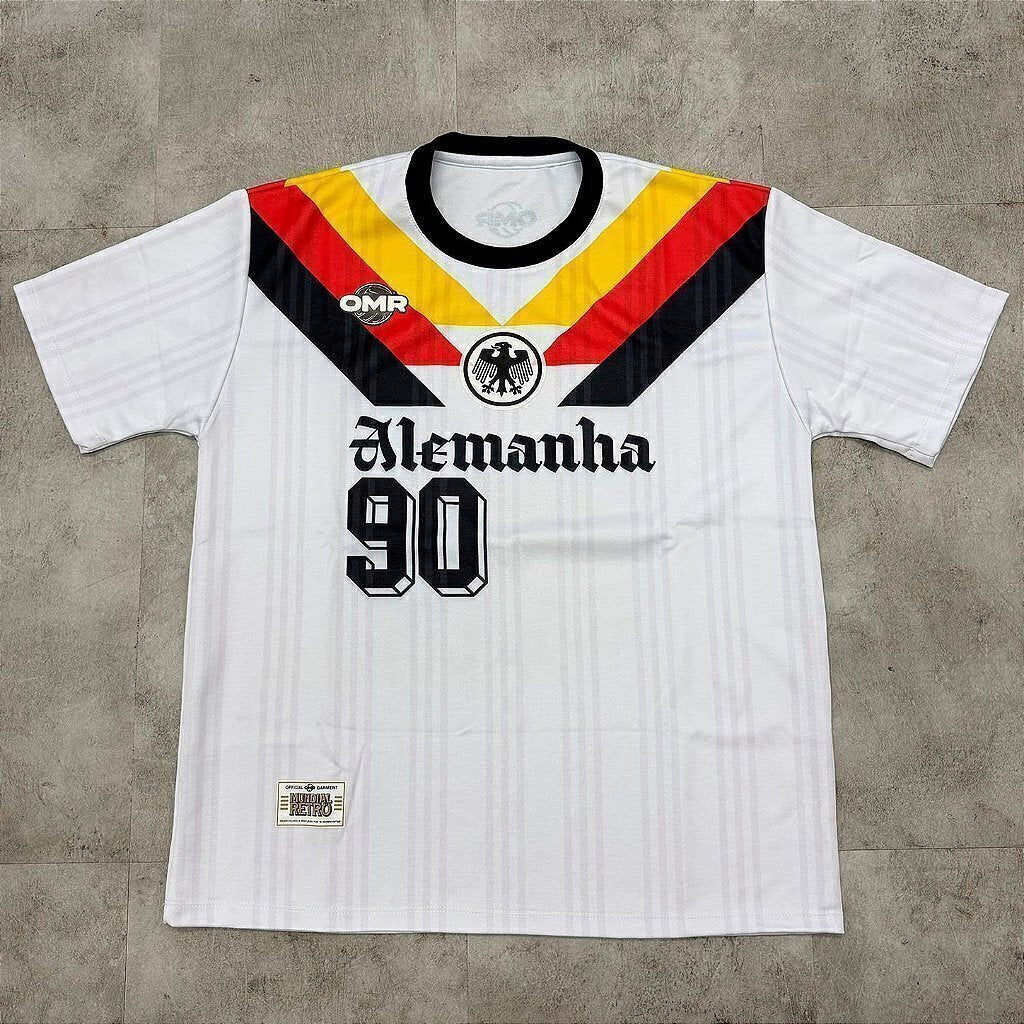Camiseta Oversized Alemanha 1990