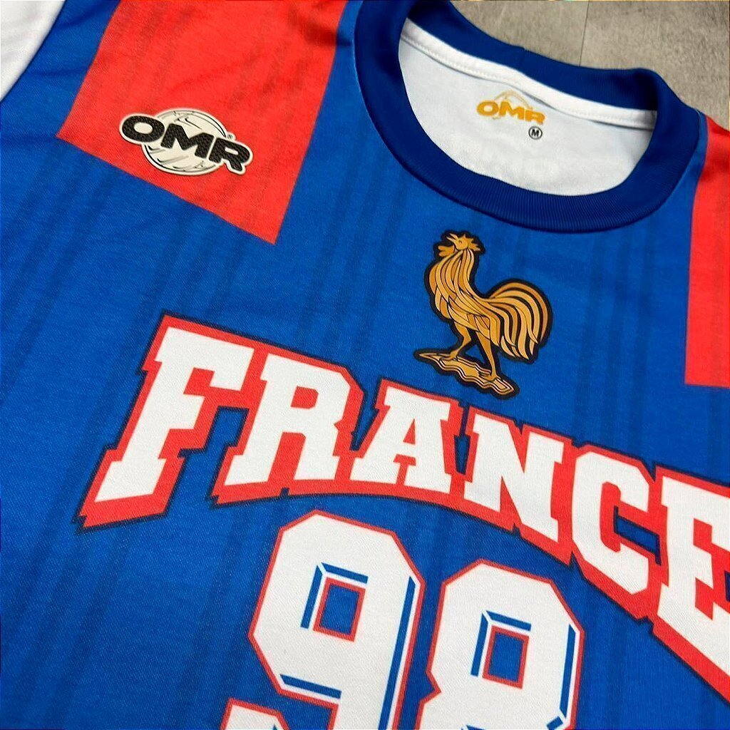 Camiseta Oversized França 1998