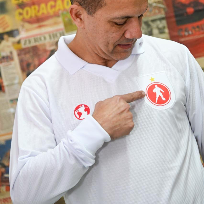 Camiseta O Dono da Metade da Taça. (Autografada)